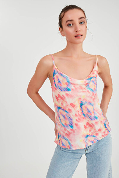 Vitrin Μπλούζα με μοτίβο γιακά Degaje με λουράκι