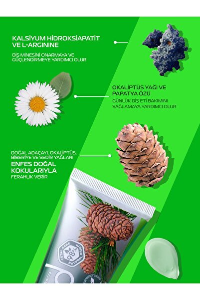 Biomed Gum Health Diş Eti Bakım Koruma Diş Macunu Doğal Bitkisel Florürsüz Vegan 3 Adet