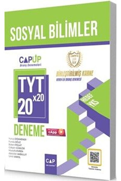 Çap Yayınları 2025 Çap Tyt Sosyal Bilimler 20 X 20 Up Deneme
