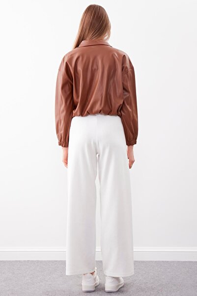 Vitrin Wide Leg Knitted Trousers