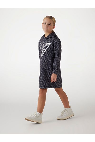Guess Hooded Ls Scuba Shirt
