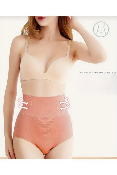 Butik Serdivan High Waist Panties Firming Shaping Breathable Underwear Briefs Trend