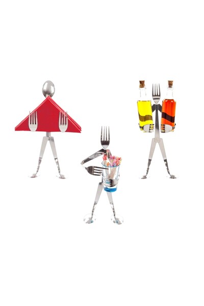 EMAYE TEZGAHI 3 Parça Dekoratif Set - Shot Bardağı , Kürdanlık , Yağdanlık Mo...