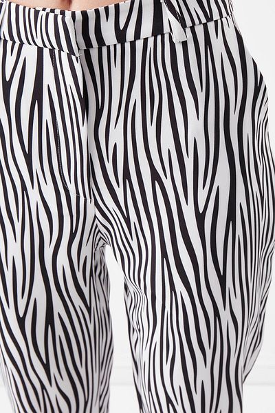 Vitrin Zebra Pattern Trousers