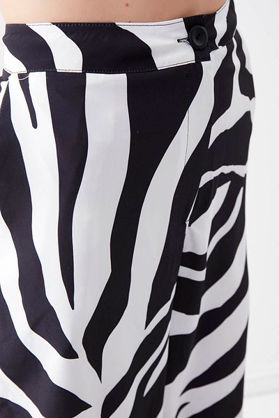 Vitrin Patterned Wide Leg Trousers