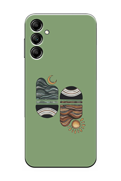 frondcase حافظة لهاتف سامسونج A16 صن سيت ويف باللون الأخضر