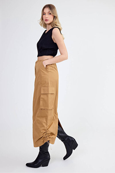 Vitrin Cargo Pocket Parachute Υφασμάτινη Ελαστική Φούστα