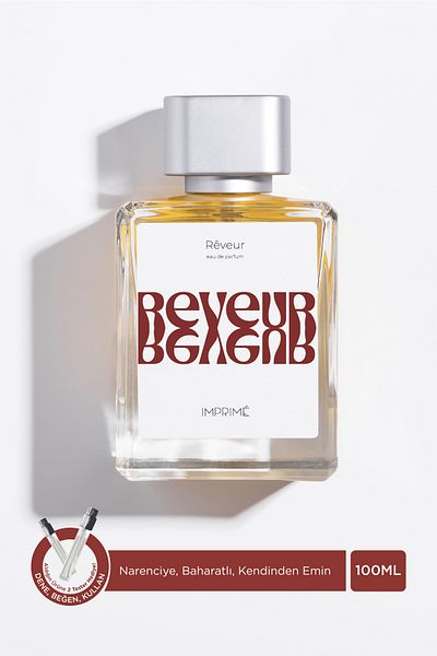 Imprime عطر ريفور للجنسين 100 مل |   الحمضيات، التوابل، اليوسفي، التفاح، إكليل الجبل، الورد، الفانيليا، الصندل