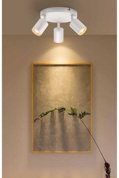 demet habek mylights Mylights Sports Spotlight Ceiling or Wall Modern Triple Led Chandelier Spotlight Plofonyer Movable Head