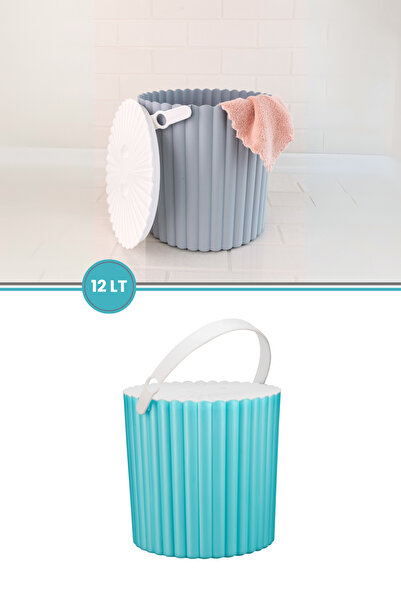 Flora Trendy Çok Amaçlı Yuvarlak Kova F365