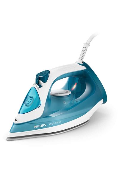 Philips 3000 Series Steam Iron Dst3011/26, 2100W,140 g Steam Boost, 30G/Min Continuous Steam, Blue