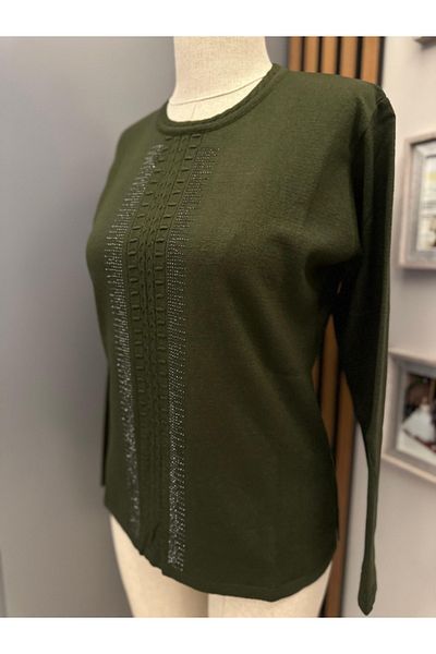 BERNEO Bluză de tricotaje cu modele de design special pentru mama
