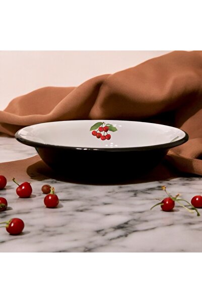 EMAYE TEZGAHI 32 CM Emaye Leğen, Büyük Kase, Karıştırma Kasesi, Hamur Yoğurma...