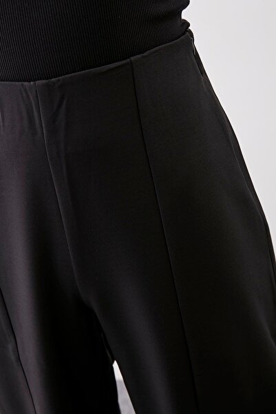 Vitrin Spodnie z wysokim stanem, zapinane na zamek i szczegółowe szwy