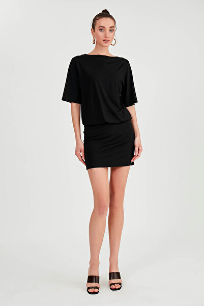 Vitrin Waist-Seated Blouse Dress