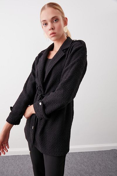 Vitrin Jacke mit Raffdetail an der Taille