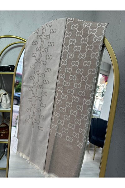 NurScarf G Desen Yün İpek Şal