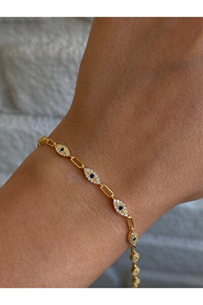 h&b design jewel 925 Ayar Gümüş Göz Bileklik