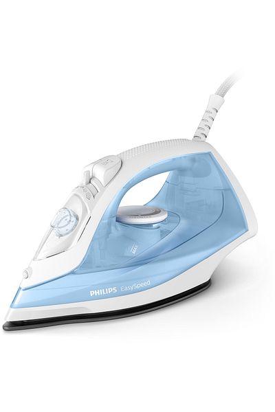 Philips مكواة بخار إيزي سبيد 90 جرام، قاعدة غير لاصقة، إصدار الإمارات العربية المتحدة GC1740/26