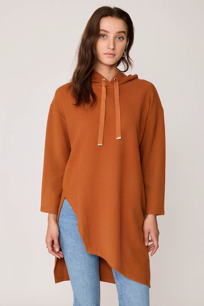 Vitrin Φόρεμα με κουκούλα με σκίσιμο στο πλάι