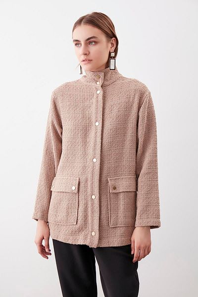 Vitrin Jacke mit geknöpften Taschen