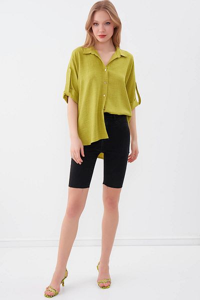 Vitrin Off Shoulder Loose πουκάμισο