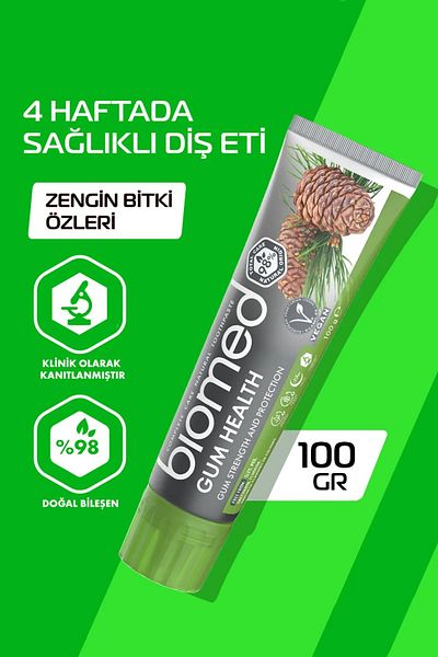 Biomed Gum Health Toothpaste (Natural Herbal Vegan Fluoride-Free) 100 gr