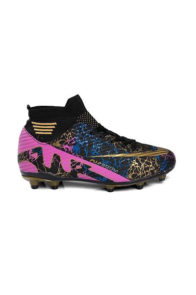 FİRELY Men's New Season Astroturf High Top Grass Gear Unisex Football Cleats Football Shoes