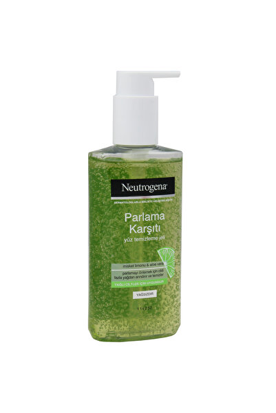 Neutrogena Parlama Karşıtı Yüz Temizleme Jeli 200 ml
