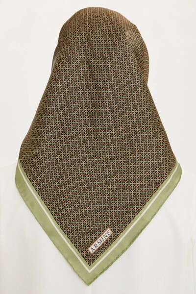 Armine Ностальгія Шовковий твіл Шарф 8733D-10