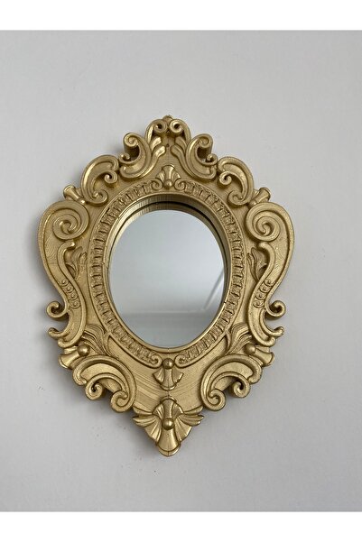 Nayino Büyük Boy Oval Ayna Vintage Oval Ayna