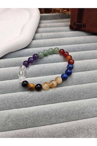 AURA Natural Stone Chakra Bracelet