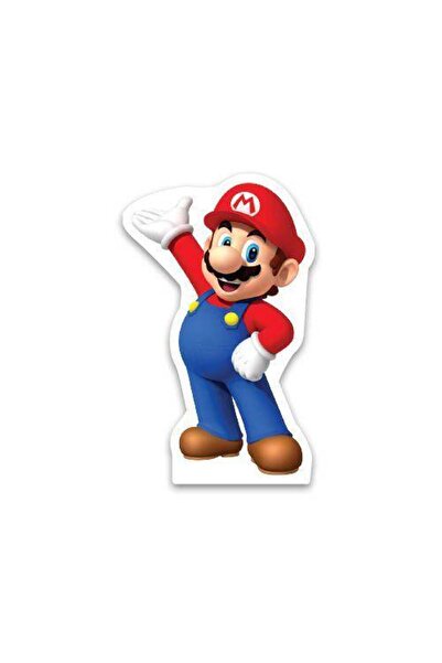 Parti Dükkanım لوح قدم سوبر ماريو 33x20 سم