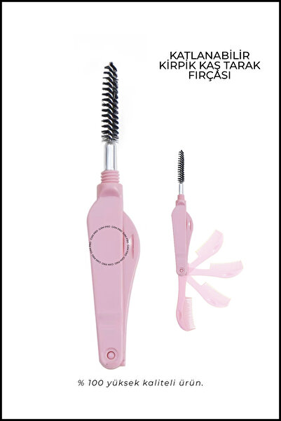 GXMPRO Foldable Eyebrow / Eyelash Combing Brush