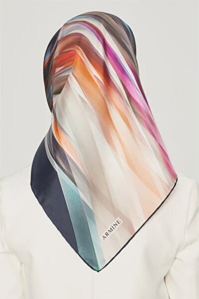 Armine Серія «Ностальгія» Шовковий шарф з твілу 8508D-36