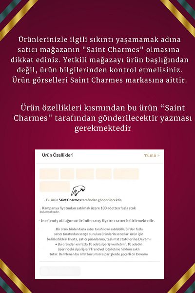 Saint Charmes Cataramă neagră de 2 bucăți de culori mixte