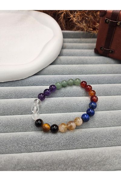 AURA Natural Stone Chakra Bracelet