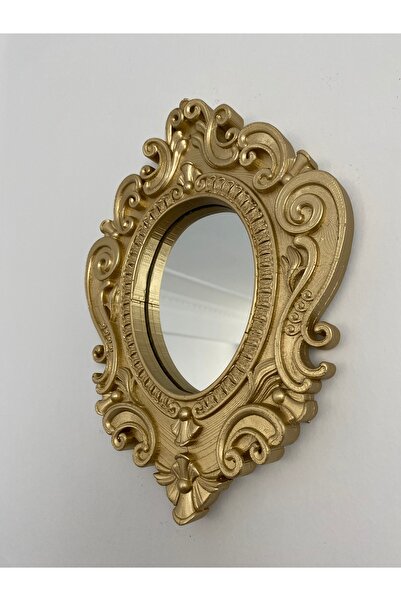 Nayino Büyük Boy Oval Ayna Vintage Oval Ayna