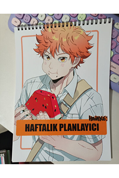 nihonwosekai Haikyu anime planer A4 veličine, 40 listova