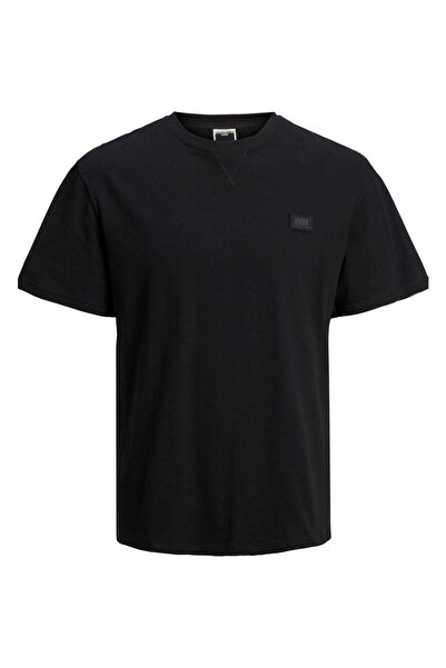 Jack & Jones Tricou Jack&Jones JCoclassic Twill - Guler rotund SS, negru, 23 ...