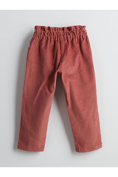 LC Waikiki Lcw Kids Elastic Waist Velvet Girls' Pants