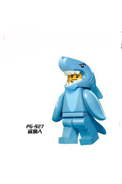marimari Compatible Mini Figure Shark Building Blocks