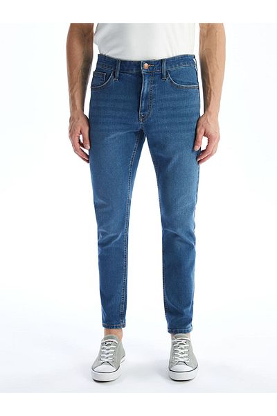 LC Waikiki Slim Fit 750 Men's Jean Trousers S58011Z8Nvy