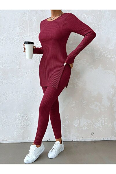 BİGÜMEX Rybářský pletený svetr Kalhoty Pletené zboží Spodní sada