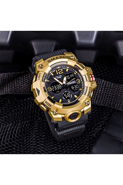 SMAEL 8008 Dijital Ve Analog Erkek Kol Saati