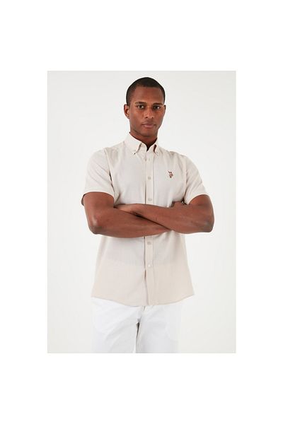 U.S. Polo Assn. US POLO ASSN МЪЖКА ТЪКАНА РИЗА1829502