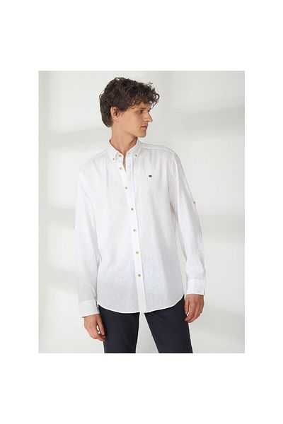 U.S. Polo Assn. ΒΑΣΗ. Polo Assn. Ανδρικό πουκάμισο 1582640   Πλεκτό καμήλας