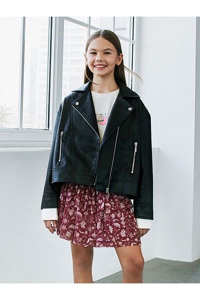 LC Waikiki Leather Look Girl's Jacket
