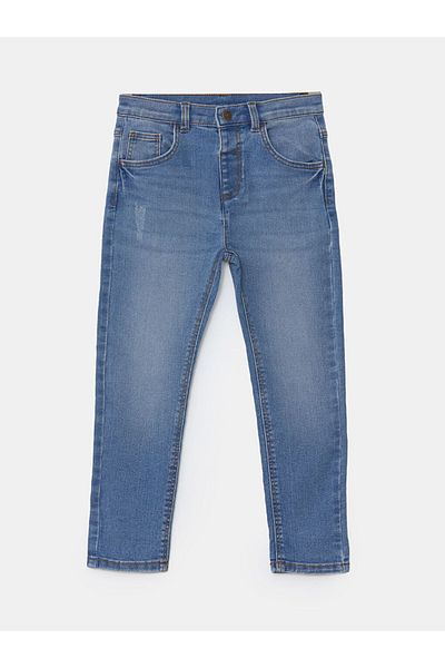 LC Waikiki Basic Boys' Jeans with Elastic Waist
