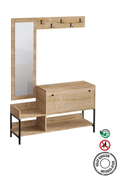 DECORMET Nonso Ayakkabılık Safir Meşe